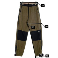 BEDWIN ベドウィン 18AW FLEECE PANTS CONRAD フリースパンツ 切替 モスグリーン ブラック Size M 相当 福生店