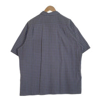 L.L.Bean エルエルビーン シアサッカー コットンチェックシャツ 半袖 ライトブルー 501959 Size XL-TALL 福生店