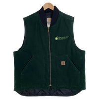 00`s Carhartt カーハート Duck Work Vest ダック ワーク ベスト グリーン V02 SPC Size X-Large Regular 福生店