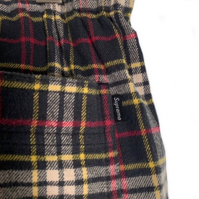 SUPREME シュプリーム 20AW Tartan Flannel Skate Pant フランネル スケート パンツ チェック ブラウン Size S 福生店
