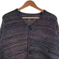 Attractions アトラクションズ ウール アクリル ニットカーディガン ブラック Size 38 福生店