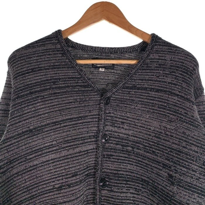 Attractions アトラクションズ ウール アクリル ニットカーディガン ブラック Size 38 福生店