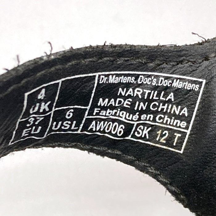 Dr.Martens ドクターマーチン ZEBRILUS NARTILLA レザーサンダル ブラック size37 瑞穂店