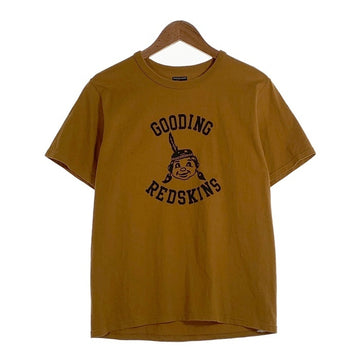 JOE McCOY ジョーマッコイ GOODING REDSKINS プリントTシャツ マスタード Size 38 福生店
