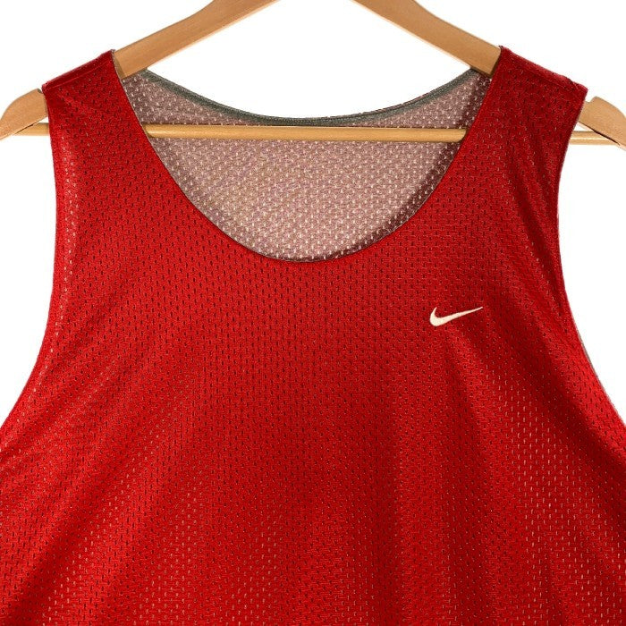 NIKE ナイキ リバーシブル タンクトップ ゲームシャツ グレー レッド メッシュ DQ5732-657 Size 3XL 福生店