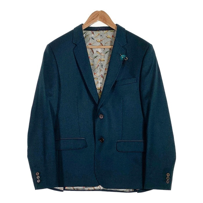 TED BAKER テッドベイカー ウール 2B テーラードジャケット ブレザー グリーン Size 40S 福生店