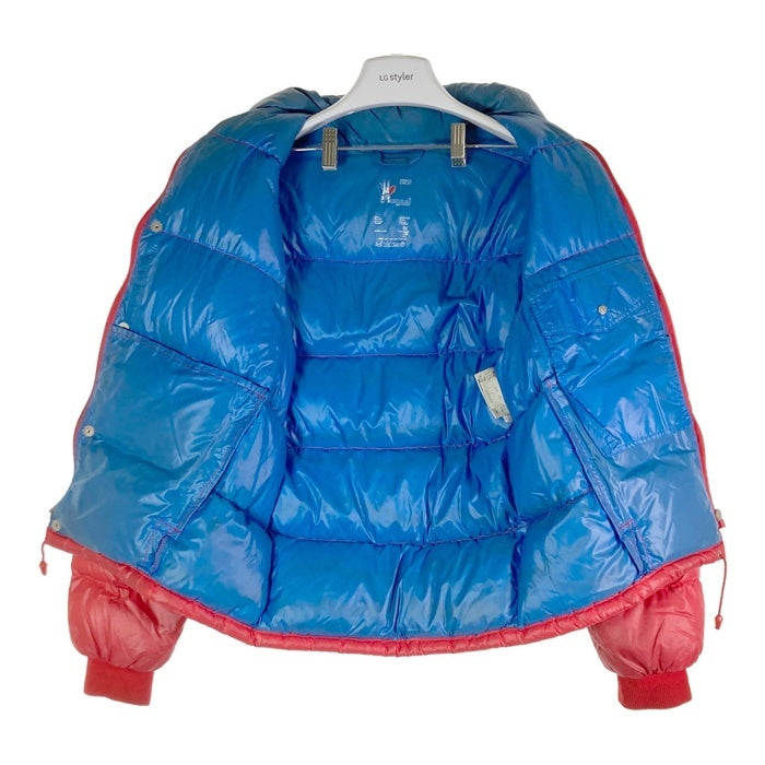 MONCLER モンクレール ナイロン ダウンジャケット レッド フランス製 アシックス レッド Size 00 瑞穂店