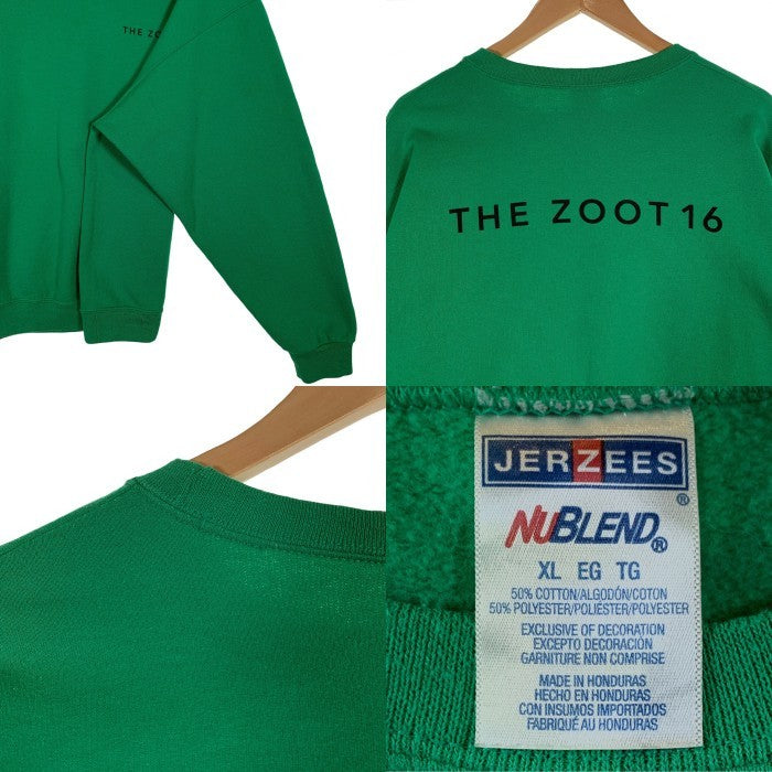 THE ZOOT16 ザ・ズートシックスティーン バンド WACKO MARIA ワコマリア JERZEES ジャージーズ クルーネックスウェットトレーナー グリーン Size XL 福生店