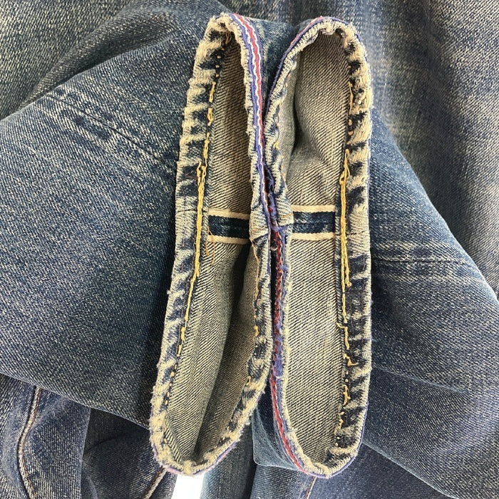 LEVI’S リーバイス 501 ビッグE ボタン裏2 足長R 並行ステッチ ウォッチポケット裏チェーン セルビッジ裏シングル 赤タブ欠損 デニムパンツ インディゴ size31 瑞穂店