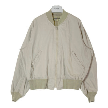 CORINTH コリンス USA製 IDEAL コットン MA-1 フライトジャケット ベージュ sizeL 瑞穂店