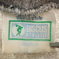 DISCUS ディスカス プルオーバースウェットパーカー 霜降り 脇割 グレー USA製 Size M 瑞穂店