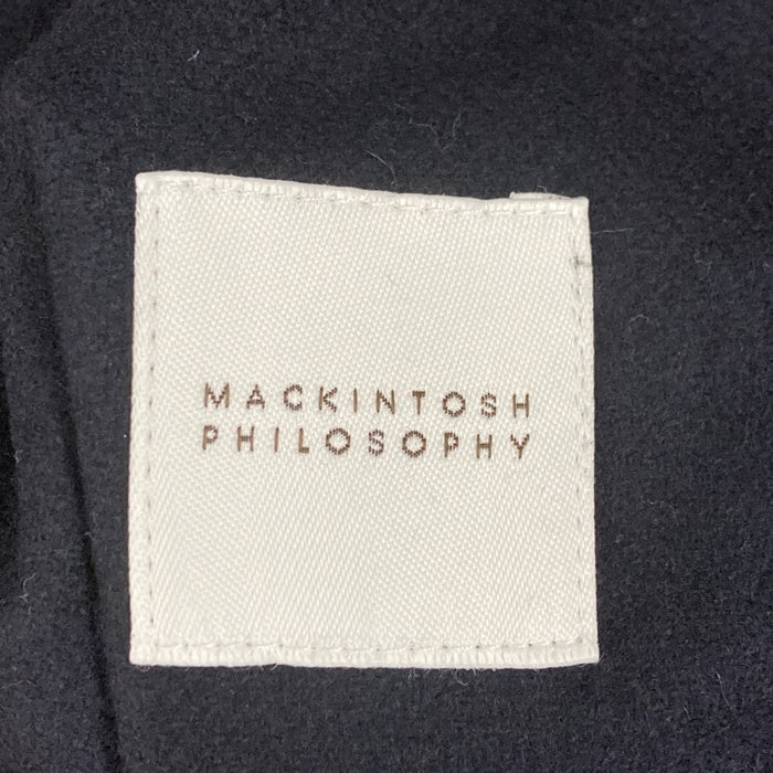 MACKINTOSH PHILOSOPHY マッキントッシュフィロソフィー H1R85-616-29 ウール イージースラックスパンツ ネイビー size42 瑞穂店