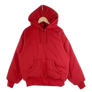 SUPREME シュプリーム 24AW THE NORTH FACE ノースフェイス Down Filled Zip Up Hooded Sweatshirt ダウンフィルド ジップアップ スウェットパーカー レッド NY52400I Size S 福生店