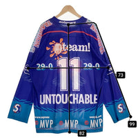 SUPREME シュプリーム 22SS Eagle Moto Jersey イーグル モト ジャージ ブルー Size XL 福生店