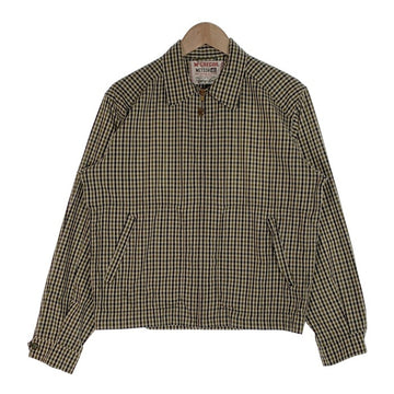McGREGOR マクレガー METEOR61 ギンガムチェック ドリズラージャケット TALONジップ USA製 Size S-M 相当 福生店