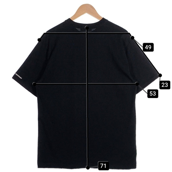 GOD SELECTION XXX ゴッドセレクショントリプルエックス 9th ANNIVERSARY T-SHIRT 半袖 Tシャツ ブラック グリーン Size L 福生店