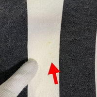 90's THE MAIN EVENT SPORTS BAR & GRILL Pontiac Silverdome シルバードーム スタジアム プリント クルーネックスウェットトレーナー ストライプ ホワイト ブルー USA製 Size M 福生店