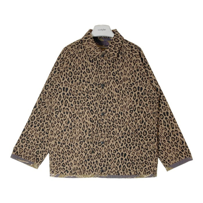 Needles ニードルス EJ105 Reversible Field Jacket Leopard Tiger Camo リバーシブル フィールドジャケット ブラウン sizeS 瑞穂店