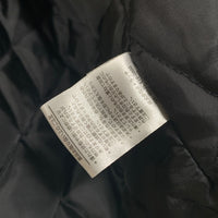 FUBU フブ GALFY ガルフィー ワッペン スタジャン 袖フェイクレザー 中綿 レッド ブラック Size XL 福生店