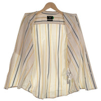 DOCKERS ドッカーズ Mens Regular Fit Short Sleeve Ultimate Shirt レギュラーフィット 半袖 シャツ ストライプ 55769-0226 Size L 福生店