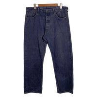Levi`s リーバイス 501 カラーデニムパンツ ジーンズ 後染め ブラック ネイビー 005011135 Size 40×30 福生店