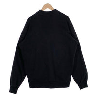 SUPREME シュプリーム 17AW Polo Crewneck ポロクルーネック スウェットトレーナー ブラック ピンク Size L 福生店