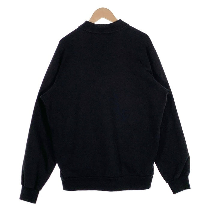 SUPREME シュプリーム 17AW Polo Crewneck ポロクルーネック スウェットトレーナー ブラック ピンク Size L 福生店