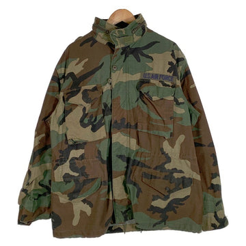 80's U.S.ARMY 米陸軍 M-65 フィールドジャケット ミリタリー カモフラージュ 87年会計 Size L-R 福生店