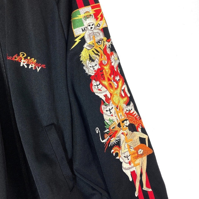 doublet ダブレット 18AW18BL78 CHAOS EMBROIDERY TRACK JACKET ブラック sizeM 瑞穂店