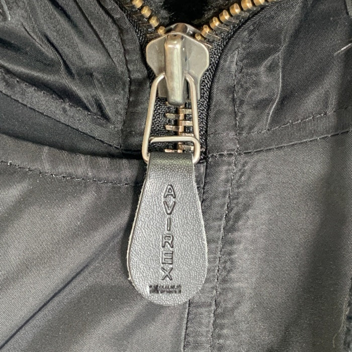 AVIREX アヴィレックス N-2B 中綿 ミリタリー フライトジャケット ブラック 6152176 Size L 福生店