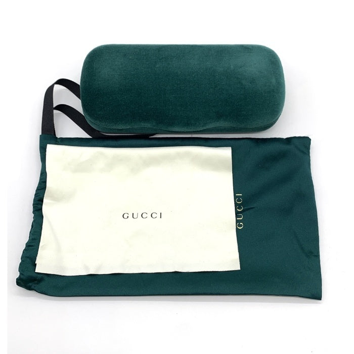 Gucci グッチ ダブルブリッジ サングラス ゴールド ブルー GG0410SK 福生店