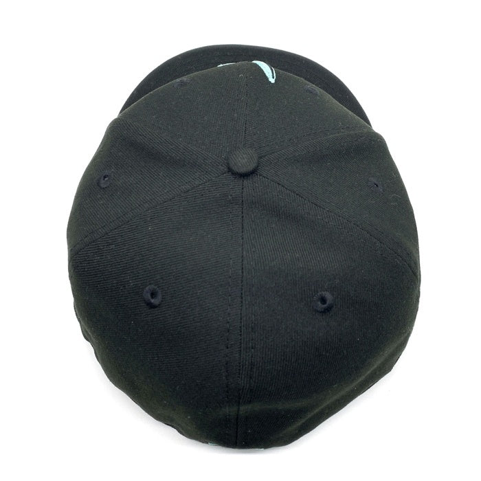 New Era ニューエラ 59FIFTY MLB シアトル・マリナーズ ベースボールキャップ ブラック ティファニーブルー Size 7 5/8 (60.6cm) 福生店