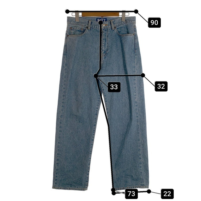 BoTT ボット Loose Fit Jean ルーズフィットジーンズ デニムパンツ ライトブルー 243BoTT34 Size 30 福生店