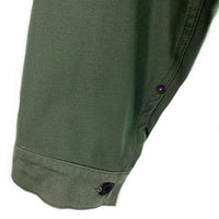 oddment オッドメント リメイク コットン ワークジャケット オリーブ 米軍バッグ生地 Tバック Size XL 相当 福生店
