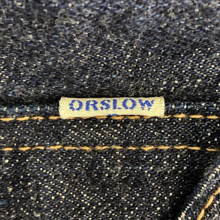 orslow オアスロウ 1stタイプ デニム トラッカージャケット Gジャン インディゴ sizeL 瑞穂店
