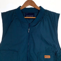 HÉLAS ヘラス NYLON VEST ナイロンベスト ネイビー Size L 福生店