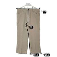 Wrangler ラングラー USA製 ランチャー ドレス パンツ ベージュ size38 瑞穂店