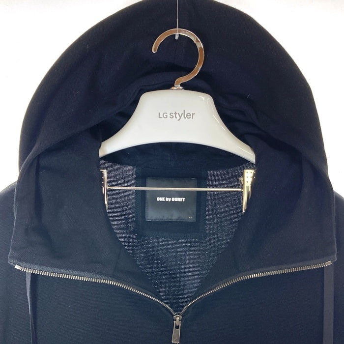 ONE BY OURET ワンバイオーレット アノラックパーカー セットアップ ブラック size2 瑞穂店