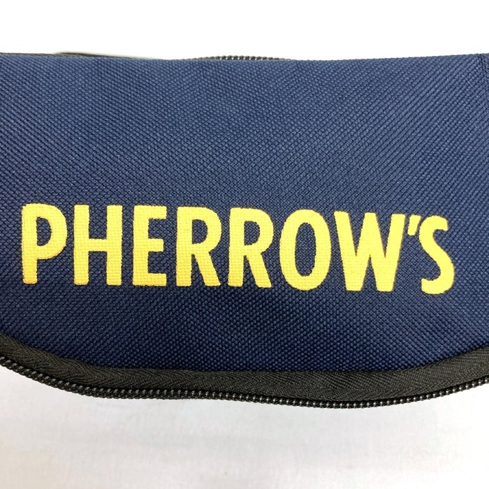 Pherrow's フェローズ ロゴプリント ボディバッグ ネイビー 瑞穂店