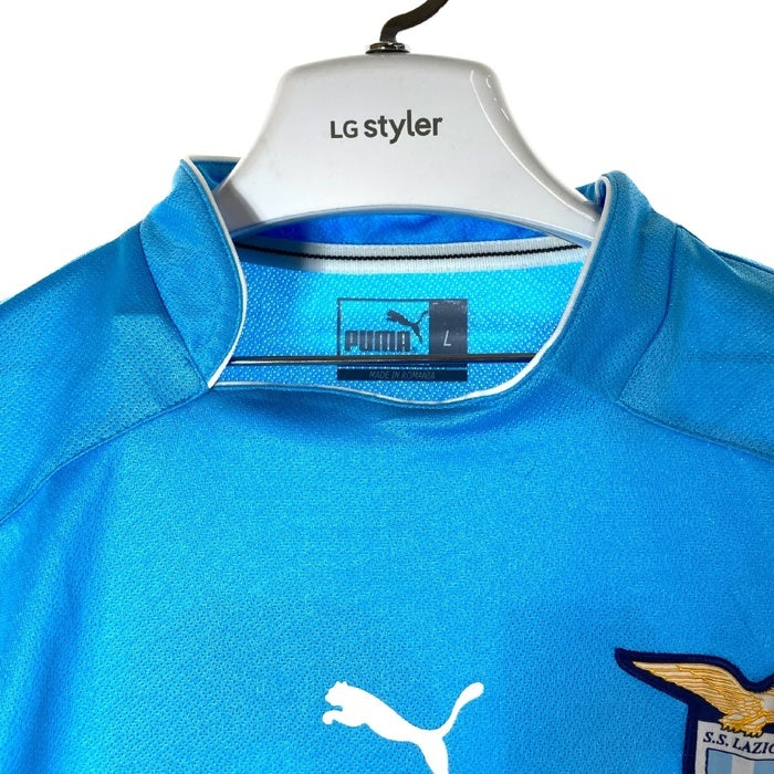 PUMA プーマ S.S.LAZIO ラツィオ 02-03 ホーム 半袖 ユニフォーム  ブルー sizeL 瑞穂店
