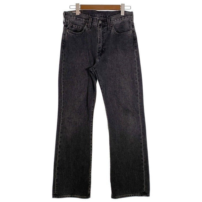 Levi's リーバイス 567 STAY LOOSE FLARE デニムパンツ ブラック A4718-0002 Size W28 L30 福生店
