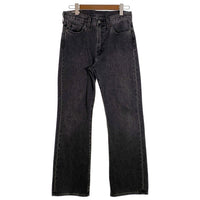 Levi's リーバイス 567 STAY LOOSE FLARE デニムパンツ ブラック A4718-0002 Size W28 L30 福生店