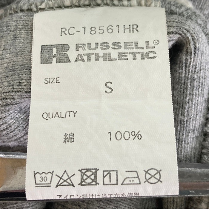 RUSSELL ATHLETIC×BLUE BLUE ラッセルアスレティック×ブルーブルー プリントスウェットトレーナー グレー sizeS 瑞穂店