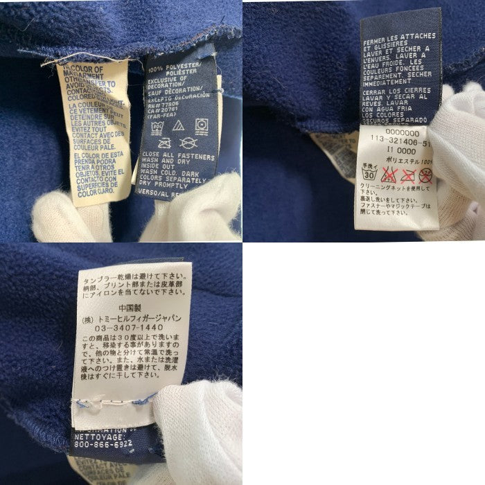 TOMMY HILFIGER トミーヒルフィガー フェイクムートン ジップアップジャケット 内フリース ブラウン Size L 福生店