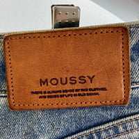 MOUSSY マウジー MVS SKINNY 010bsc12-0200-2 スキニーパンツ インディゴ size23 瑞穂店