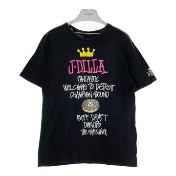 STUSSY ステューシー × J.dilla ジェイディラ 追悼 Tシャツ ブラック sizeM 瑞穂店