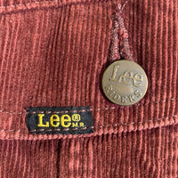 Lee リー WESTERNER ウエスターナー コーデュロイジャケット ボルドー Size M-L 相当 福生店