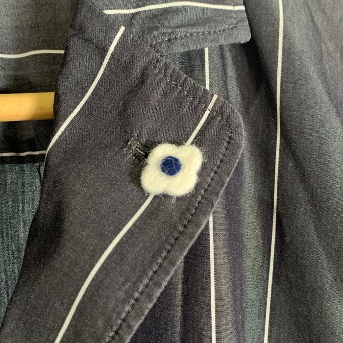 LARDINI ラルディーニ コットン ストライプ 2B テーラードジャケット 春夏 薄手 Size XXL 福生店