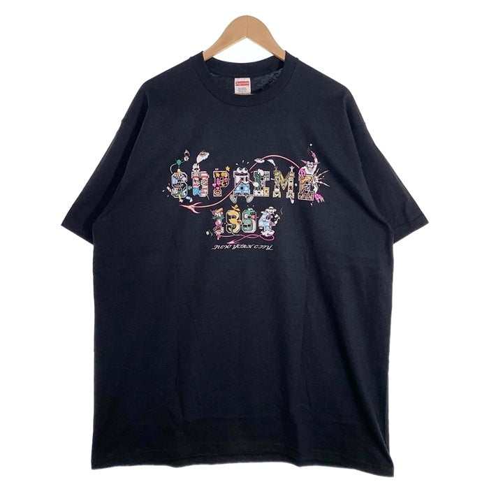 SUPREME シュプリーム 24SS Varsity Tee バーシティ プリントTシャツ ブラック Size XL 福生店