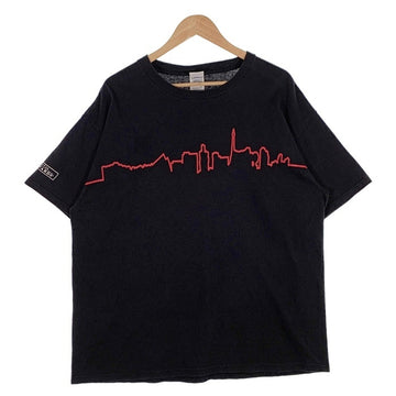 00's PULSE OF VEGAS ダブルサイド プリントTシャツ ブラック DELTA Size XL 福生店